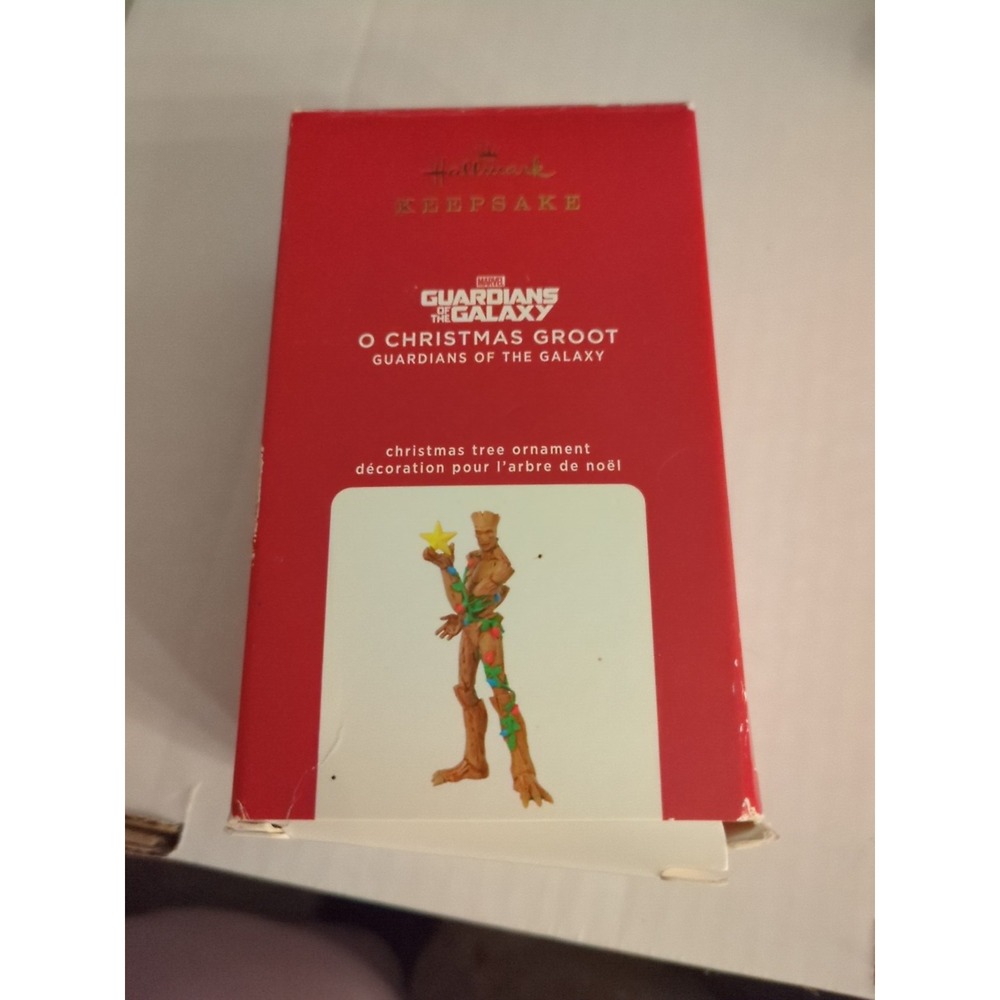 2020 Hallmark Keepsake Guardians of‎ the Galaxy O Christmas Groot Ornament New